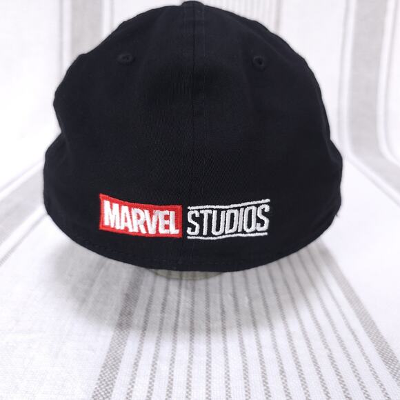 MARVEL Ironheart Hat Cap Cast + Crew Wrap Gift Fitted Mens‎ Medium Large Black - Picture 4 of 8